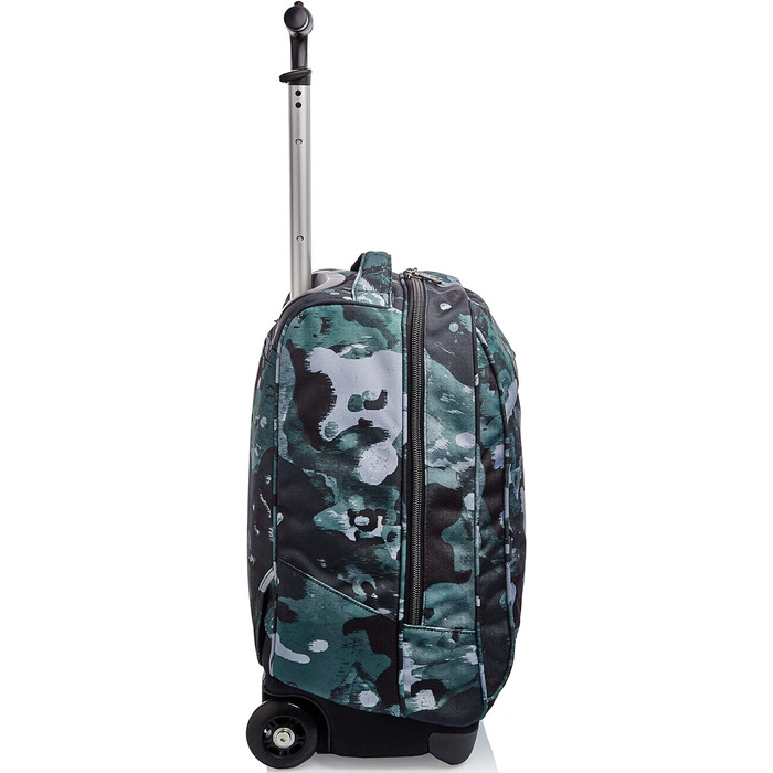Дитячий шкільний рюкзак-тролей Invicta Camo Shade 2-в-1 на колесах, зелений, для хлопчиків і дівчаток, для школи та подорожей, з магнітною застібкою, 43 см