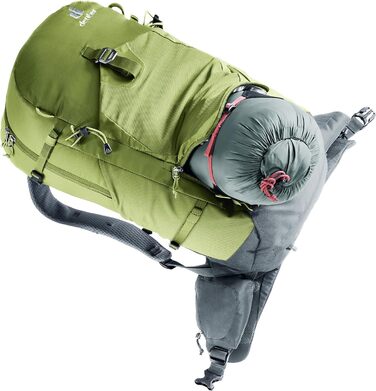 Рюкзак для чоловіків Deuter Trail Pro 33 л для альпінізму та туризму, meadow-graphite