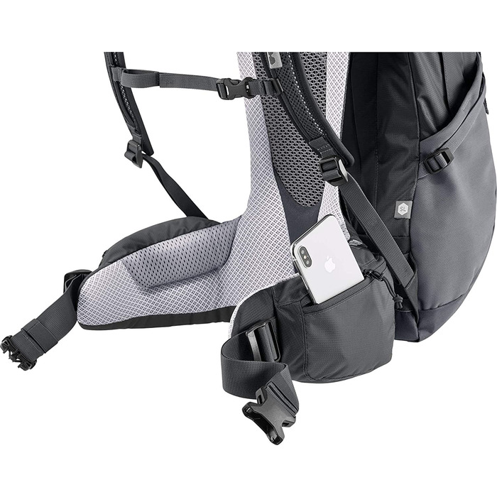 Рюкзак Deuter Futura Pro 34 SL Black-Graphite для жінок, туристичний, 34 л
