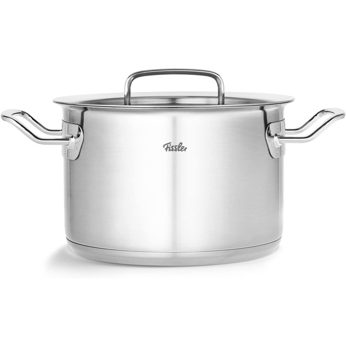 Каструля Fissler Original-Profi Collection з кришкою зі скла, нержавіюча сталь, Cookstar, для індукційних плит, 16 см, 2.1 л