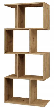 Стелаж TopEshop 59,5 x 140 x 30 см, дуб артизан