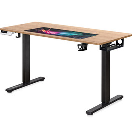 Стіл Mealux PowerDesk Duo Mahogany (арт. EVO-242 Duo Mahogany / B)