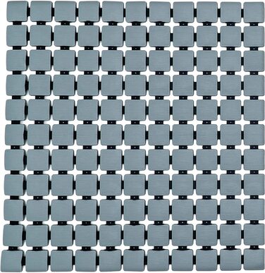 RIDDER Nevis килимок для душу, TPE, сірий, 54x54 см