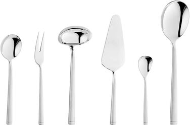 Набір столових приборів ZWILLING Senses 68 предметів, на 12 осіб, з нержавіючої сталі 18/10, матовий, сріблястий, придатний для миття в посудомийній машині