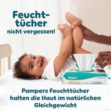 Підгузки Pampers Baby-Dry розмір 6+ (14-19 кг), 176 шт, максимальний захист від протікань та комфорт на ніч