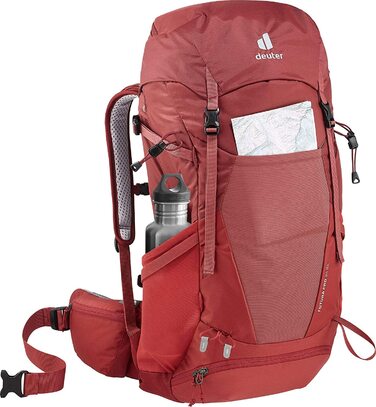 Рюкзак Deuter Futura Pro 34 SL жіночий, 34 л, червоно-лавовий