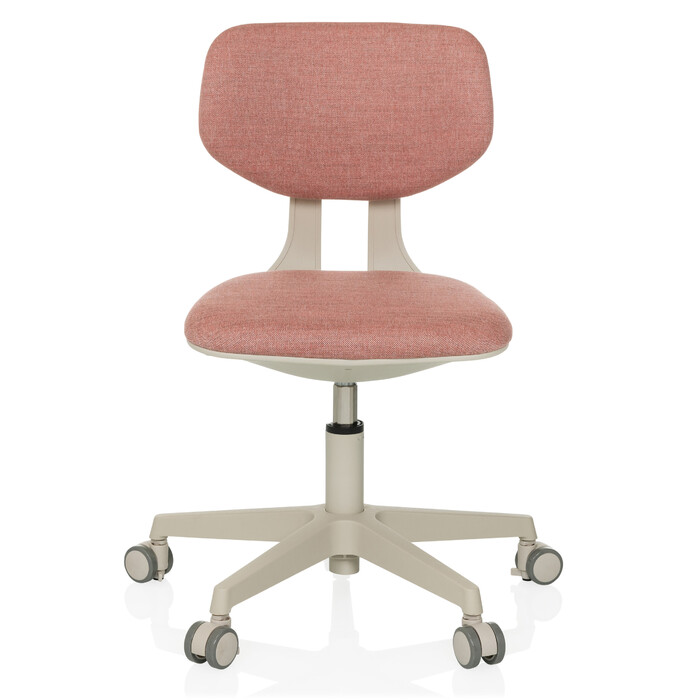 Дитячий письмовий стілець / дитячий стілець KIDDY CLASSIC тканина рожевий hjh OFFICE