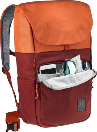 Deuter UP Sydney міський рюкзак 22 л екологічний червоний
