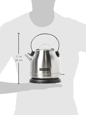 Електрочайник Kitchenaid 5KEK1222ESX з нержавіючої сталі