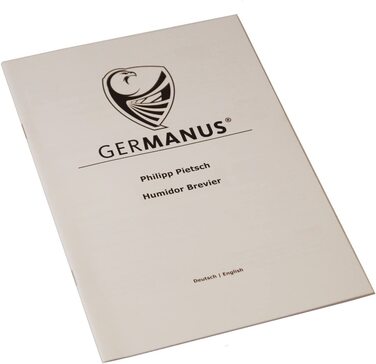 Гумідор для сигар GERMANUS Mensalla, на 30 сигар, коричневий