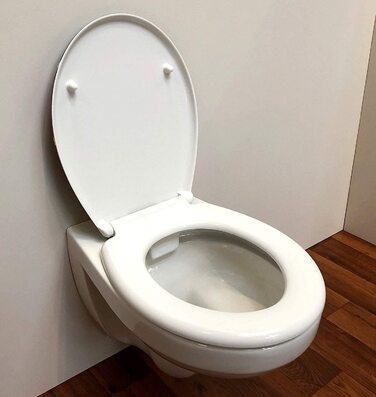 Сидіння для унітазу ADOB Design Rockabilly, дюропласт, плавне закривання, знімне, 59828