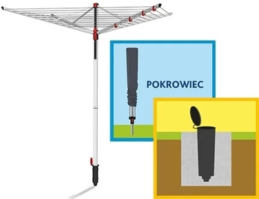 Сушарка для білизни Vileda Sun Lift Compact 40