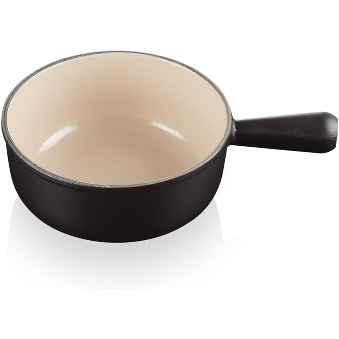 Каструля Le Creuset з чавуну, 18 см, 2.6 л, чорна матова