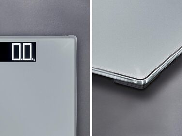 Електронна вага Soehnle Style Sense Comfort 600, до 200 кг, велике LCD-дисплей, безпечний стійкий корпус