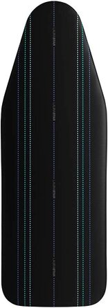 Чохол для прасувальної дошки Laurastar Universal, чорний, 131x55 см, 100% бавовна, з відмітками для складання, система кріплення Klipp, підходить для всіх дошок інших брендів, можна прати в машинці