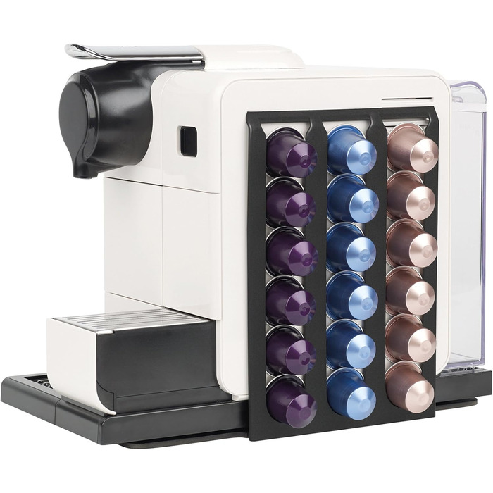 Тримач для капсул Nespresso® PIXIE/PIXIE CLIPS U-CAP (з чеком) | Чорний | Сумісний з LATTISSIMA TOUCH та PLUS
