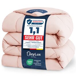 Всесезонна ковдра CozyLux 155x220 см, колір Blush Pink (ніжно-рожевий)