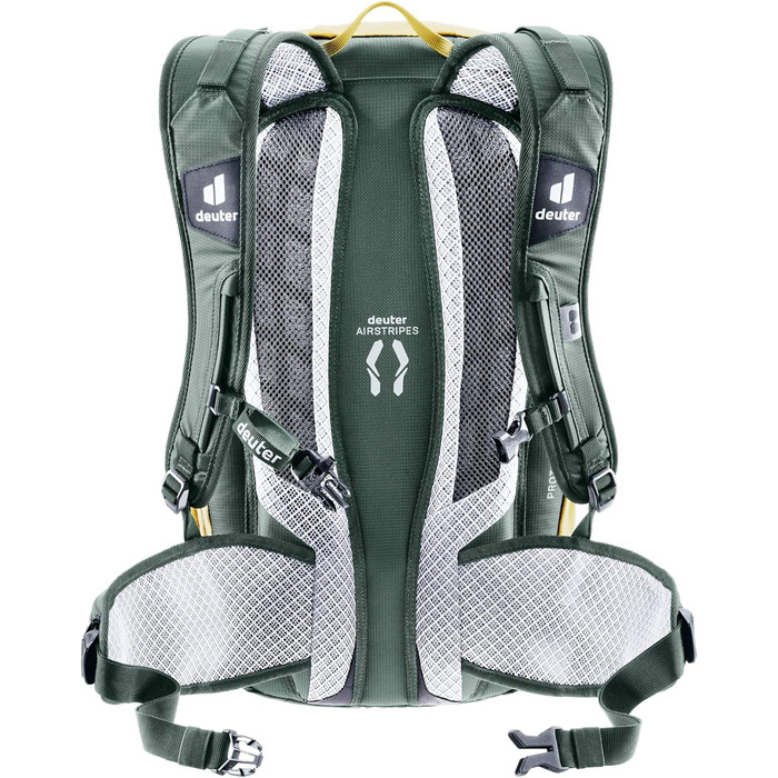 Рюкзак Deuter Flyt 20 з протектором для велосипеда, унісекс, жовто-зелений