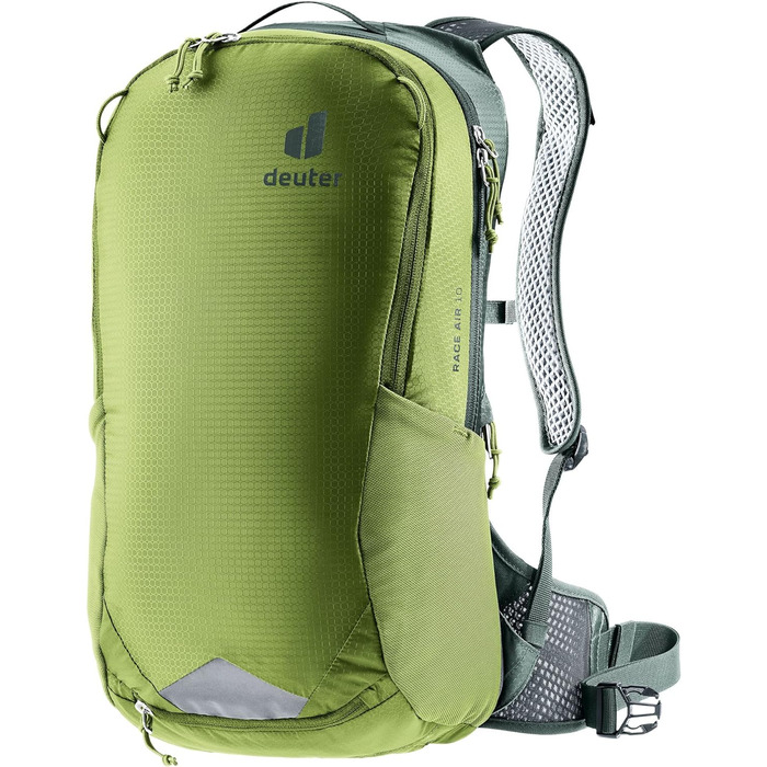 Рюкзак для велосипеда Deuter Race Air 14+3 л, Meadow-ivy, вентиляція спини