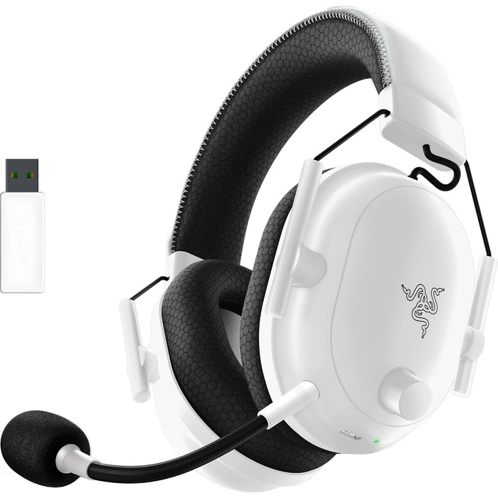 Ігрова гарнітура Razer BlackShark V2 Pro (2023) з мікрофоном HyperClear, 7.1 Surround Sound, 50мм драйвери Triforce, Quartz Pink
