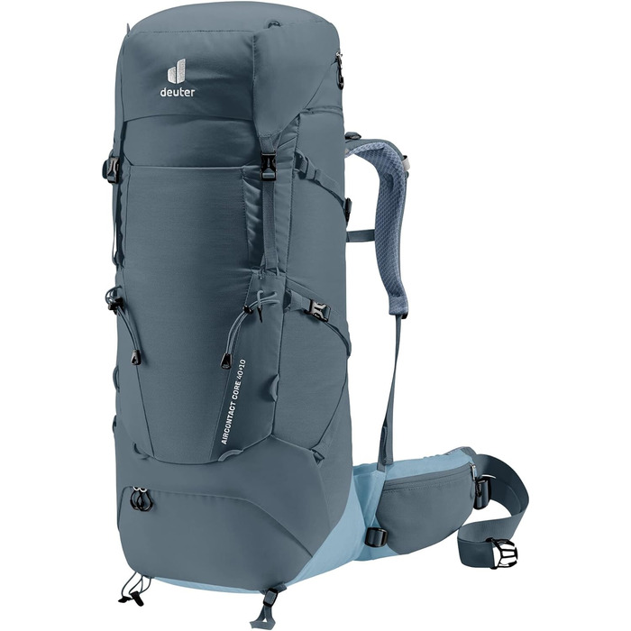Рюкзак Deuter Aircontact Core 40+10 л графітовий для трекінгу, унісекс