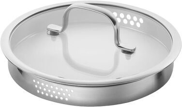 Набір каструль ZWILLING TrueFlow, 5 предметів, з носиком, для індукції, нержавіюча сталь, сріблястий
