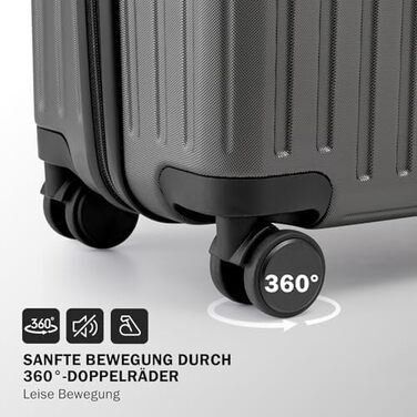 Валіза велика COOLIFE XL (75.5 см), твердий корпус ABS+PC, темно-синя