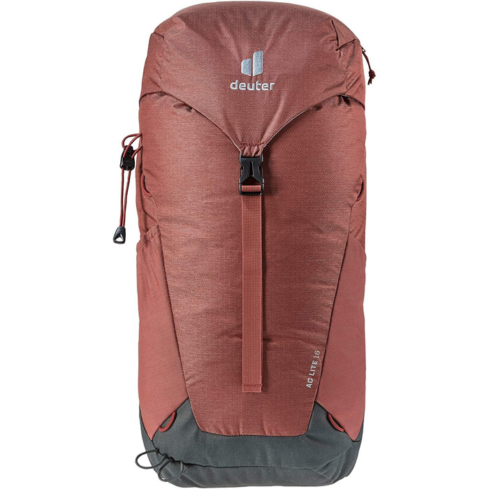Рюкзак для походів Deuter AC Lite 16 л, червоно-зелений