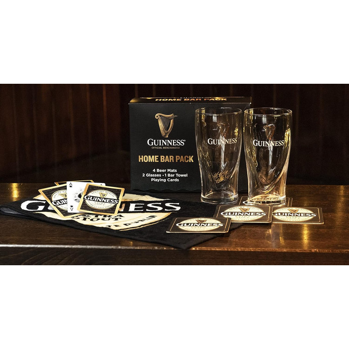 Подарунковий набір Guinness Bar – Оригінальний ірландський набір для справжніх поціновувачів