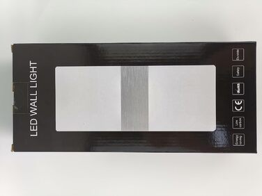 Світлодіодний настінний світильник Lightsjoy для інтер'єру, сучасний ап-даун бра, 6W, тепле біле світло, для спальні, коридору, вітальні, сходів