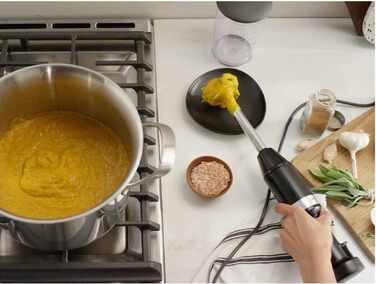 Блендер занурювальний Kitchenaid 5KHBV83EBM, чорний матовий