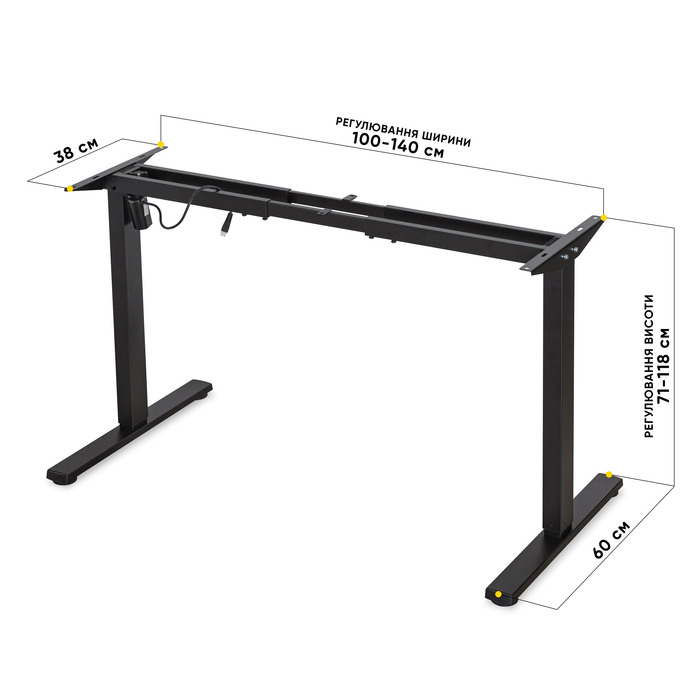 Каркас Mealux Powerframe Lite Black (арт. BS-10 Black)