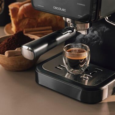 Еспресо-машина Cecotec Power Espresso 20: еспресо, капучино, холодний кави, 20 Bar, професійна якість. Touch ColdBrew