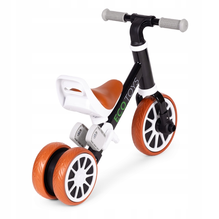 Беговел-машинка 2в1 з педалями ECOTOYS, чорний