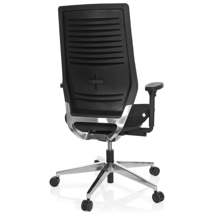 Офісне крісло / Крісло для офісу PRO-TEC 700, тканина, чорний колір, hjh OFFICE