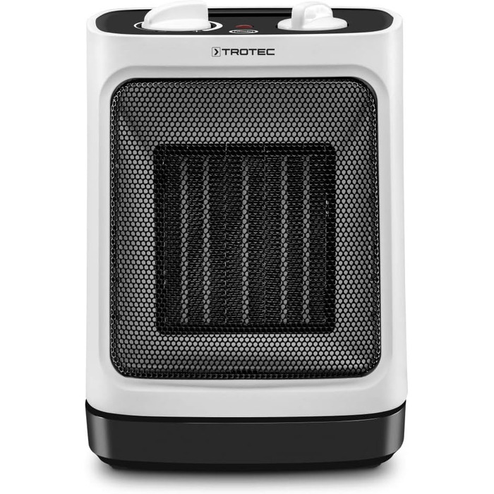 Конвектор електричний Trotec TFC 17 E з функцією обертання, 1200/2000 Вт, білий/чорний
