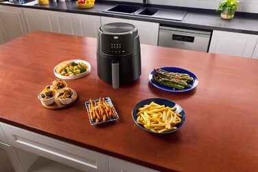 Цифрова фритюрниця BEKO FRL2244B, 1500 Вт, 8 програм, 4,7 л, антипригарне покриття