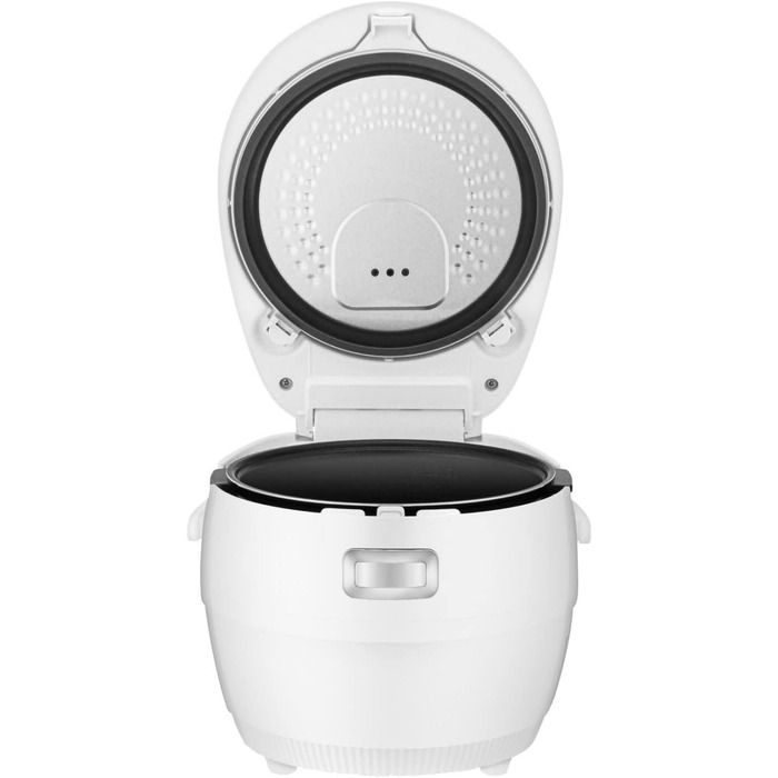 Мультирісварка та пароварка Cuckoo CR-1020F, 1.8 л, 890 Вт, 14 програм, таймер, функція автоочищення, біла