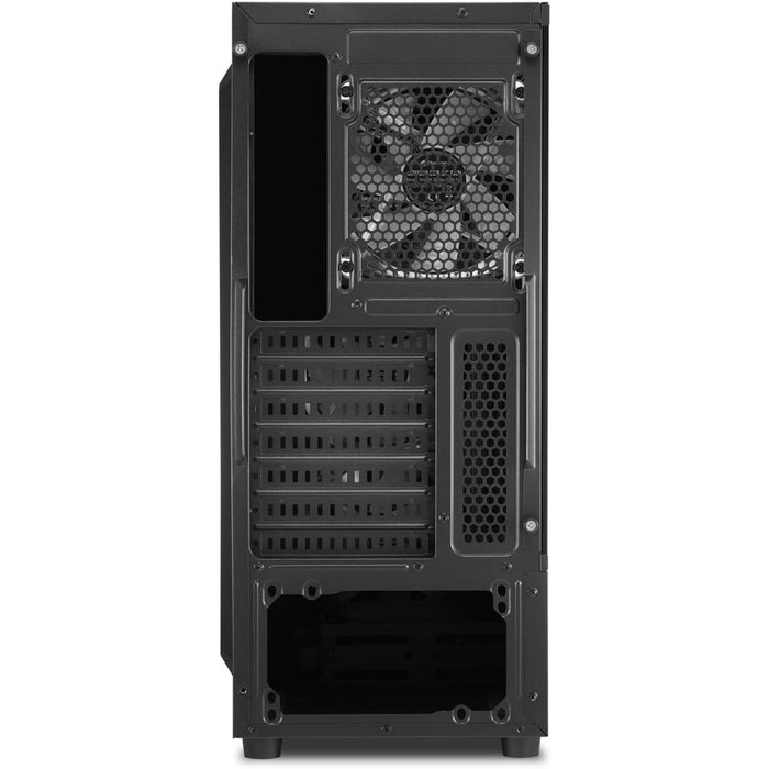 Комп'ютерний корпус Sharkoon TK4 RGB зі скляною панеллю, підсвітка RGB, для ігрового ПК
