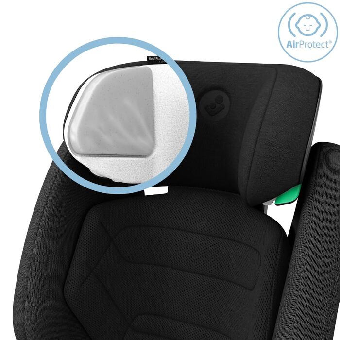 Дитяче автокрісло Maxi-Cosi RodiFix Pro² i-Size (100–150 см, 3.5–12 років), ISOFIX, ClimaFlow, G-CELL, Authentic Black