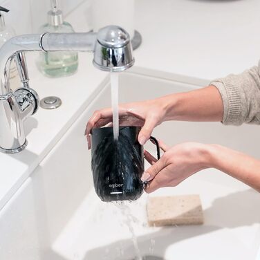 Розумний термокружка Ember Smart Mug 2, 295 мл, чорний: регулювання температури через додаток, LED дисплей, акумулятор, покращений дизайн