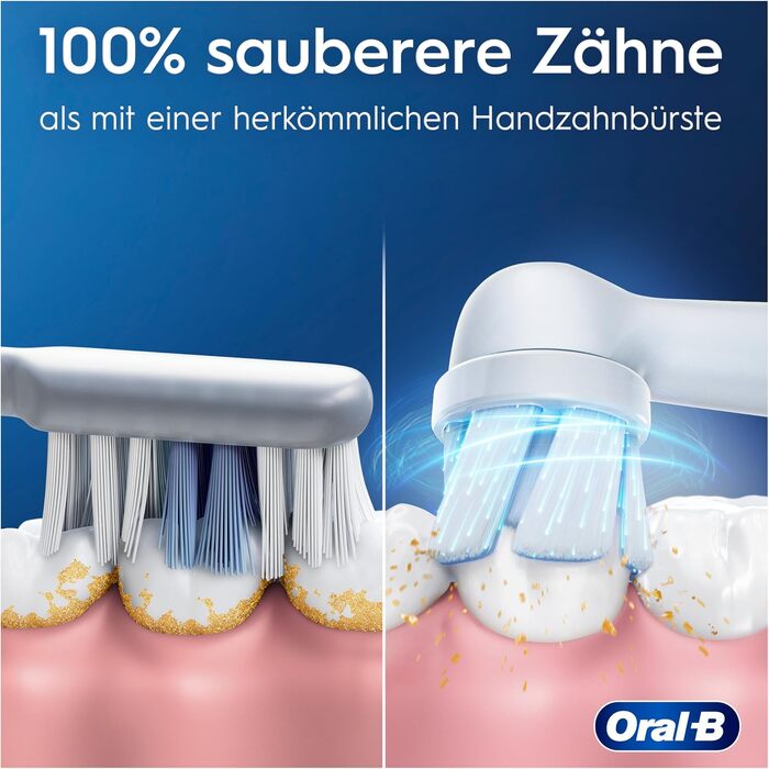 Електрична зубна щітка Oral-B iO Series 2 з магнітною технологією, 3 режими чищення, колір Forest Green
