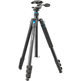 Штатив Cullmann Rondo 480M RW20, універсальний, алюмінієвий, 3D-головка, вантажопідйомність 4 кг, висота 183 см, чорний