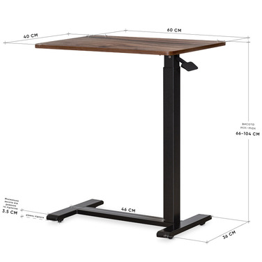 Стол Hommex Mobidesk Lite Walnut (арт. TH-010 lite Walnut)