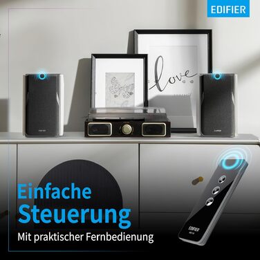 Акустична система Edifier Studio R1380DB 2.0 Bluetooth 5.1 (42 Вт) з пультом ДУ та регулятором басів/високих частот для TV, PC, смартфону
