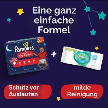 Підгузки-трусики Pampers Baby Dry Night Pants, розмір 5 (12-17 кг), 35 шт