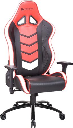 Ігрове крісло Newskill Kaidan, червоне, ергономічне