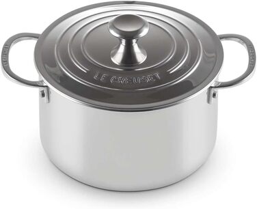 Сковорода LE CREUSET з антипригарним покриттям, 24 см, нержавіюча сталь 3-шарова, набір 4 шт.