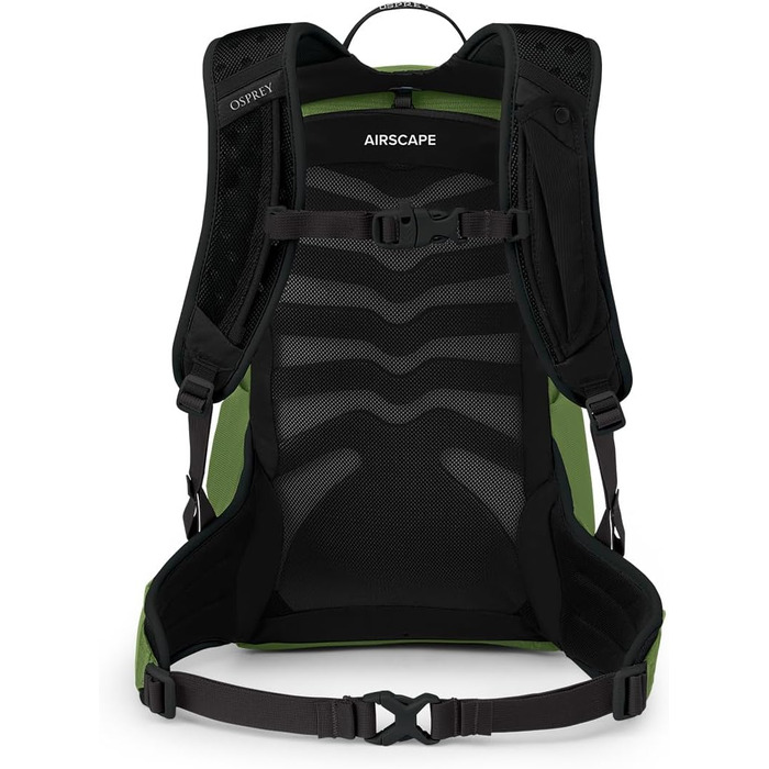 Дитячий рюкзак Osprey Talon Jr Green Belt/Black, унісекс, для активного відпочинку