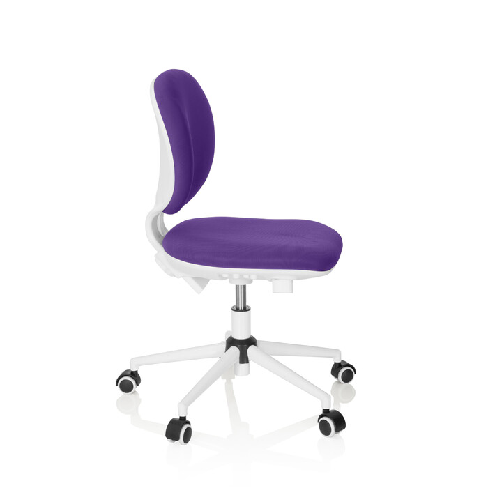 Дитячий стілець / дитячий письмовий стілець KID VIVO тканина фіолетовий hjh OFFICE